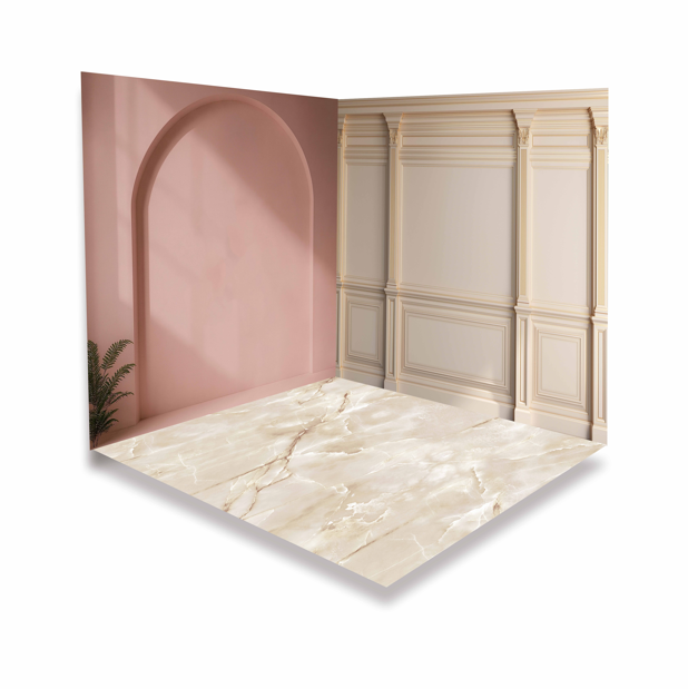 Kit Colonial Beige Esquinero - 3 Retablos