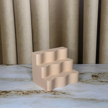 Escalera Ondulada - 12cm de alto x 9cm de ancho
