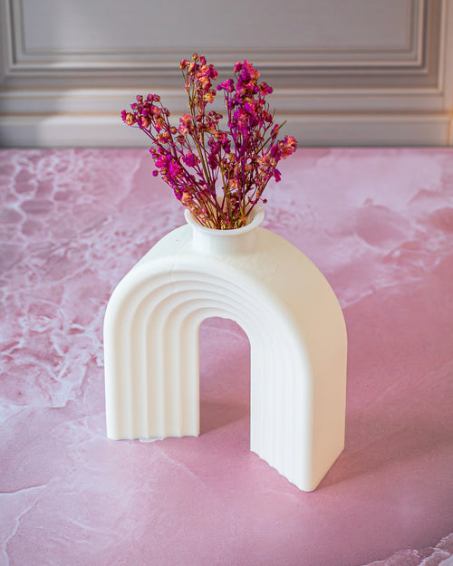 Jarrón Decorativo con Flores