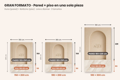 Gran Formato Duna + Botticino