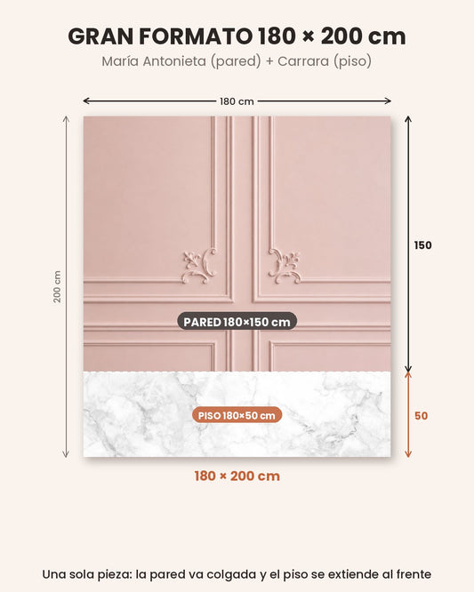 Gran Formato María Antonieta + Carrara