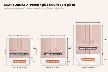 Gran Formato María Antonieta + Carrara